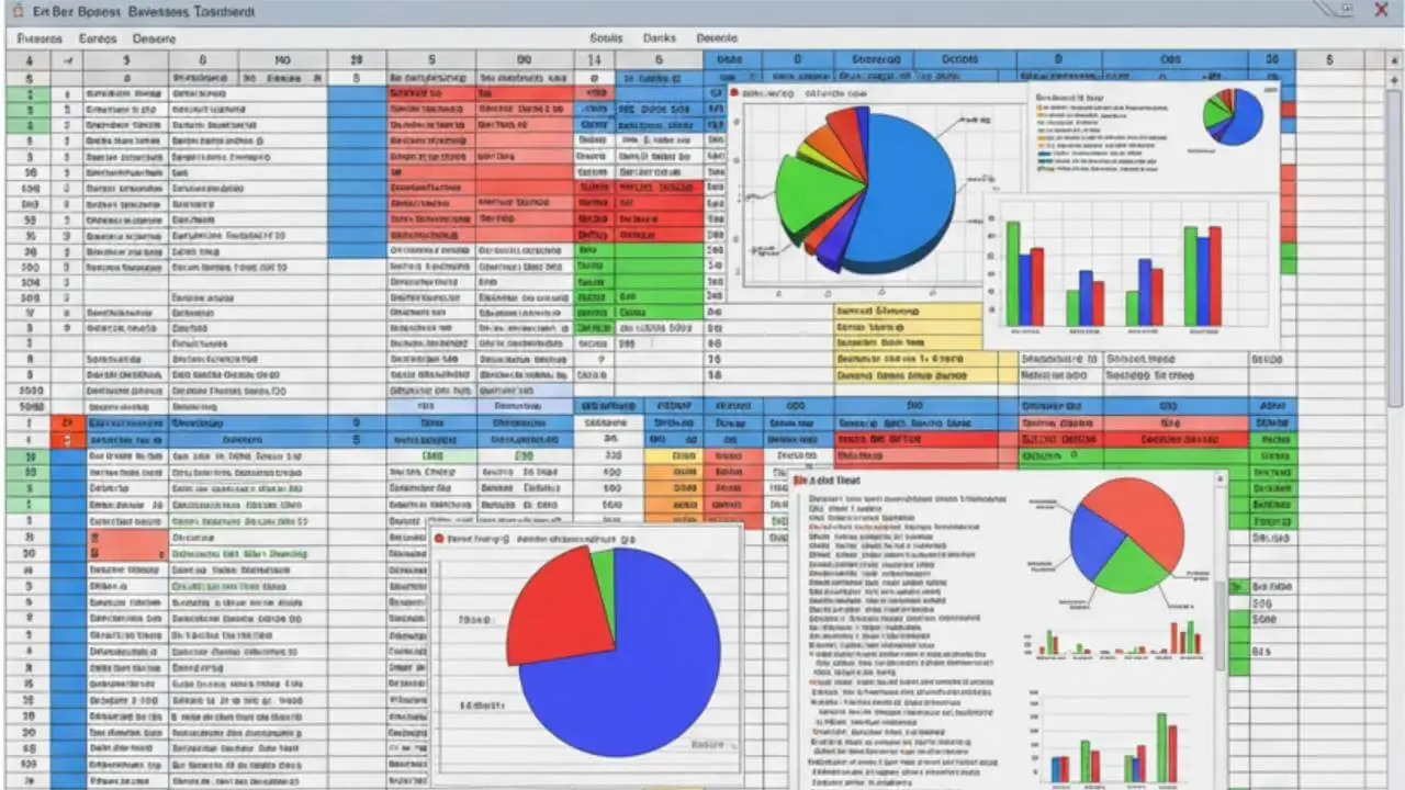Caos en hojas de cálculo Excel